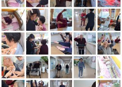 어르신들의 건강증진을 위한 활동 지원 프로그램(예방접종,신체활동 체조,운동,물리치료 등)